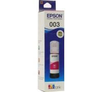 Контейнер с пурпурными чернилами Epson 003, 65 мл, для принтеров L3210, L3216, L3250, L3256, L3260, L3550, L3556, L3560