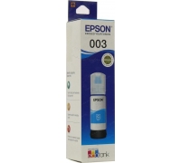 Контейнер с голубыми чернилами Epson 003, 65 мл, для принтеров L3210, L3216, L3250, L3256, L3260, L3550, L3556, L3560