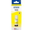 Контейнер с желтыми чернилами Epson 103, 65 мл, для принтеров L3100, L3150, L3160, L3250, L5190, L3550, L3560